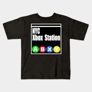 NYC Xbox Station Kids T-Shirt